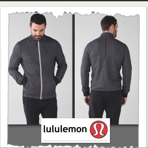 lululemon athletica Other - Lululemon PrePost Jacket Gray Black Mens Large